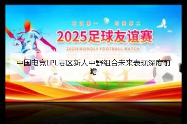 中国电竞LPL赛区新人中野组合未来表现深度前瞻
